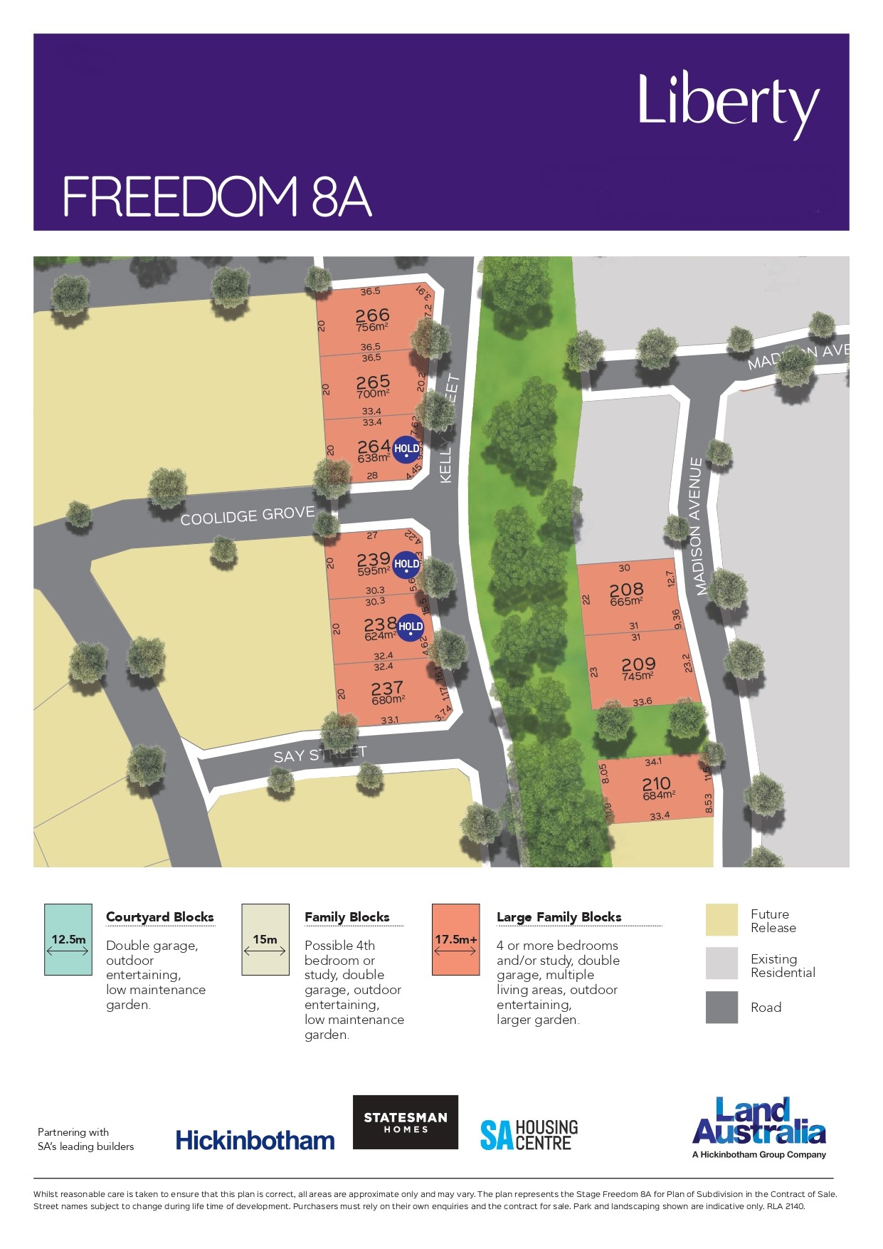 [Land for Sale] Liberty Estate, Two Wells OpenLot